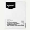 Amazon Basics Cardstock Paper, 8.5" x 11", 65 lb/176 gsm, 96 Bright White, 250 Sheets