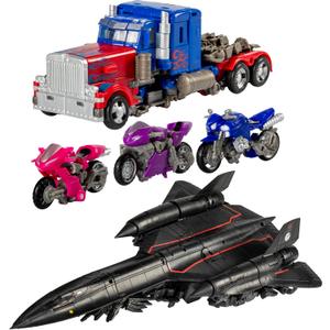 Transformers Toys Studio Series Revenge of The Fallen 15th Anniversary Autobot Multipack, Optimus Prime, Jetfire, Chromia, Elita-1, Arcee, 5 Action Figures, Ages 8+