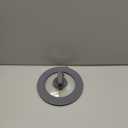  Vented Tempered Glass Universal Lid for Pot Pan Skillet with Heat Resistant Silicone Microwave Splatter Cover Microwave Safe Fit 6.5" 7" 7.5" and 9.5" 10" 10.5" 11", Light Grey