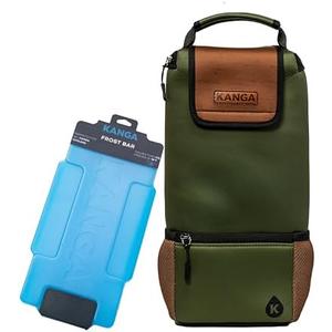 Kanga Hideaway Golf Bag Cooler with Ice Pack - Insulated Soft Sided Cooler Bag - Holds 6 Cans Cold for Hours - Fits Directly in Golf Bags