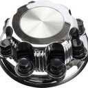 4PCS Wheel Center Hub Caps w/Lug Nut Covers for Chevy Avalanche Silverado Suburban Tahoe, for GMC Sierra Yukon 1500 2500 HD Classic 16 Inch Van Truck Rim Hubcaps # 15039488 909002
