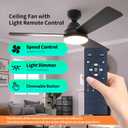 New Fan Replacement Remote Control fit for ZHMDJDSH, Ayaoty, LEDIARY, for ZMISHIBO KDG LUDOMIDE DIAMONDFORGE Spnoid FUMLTP BESKETIE Ohniyou XuanDe Spnoid AQUBT Other Brand Ceiling Fan with Lights