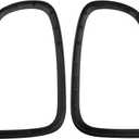 Osompar Tail Light Trim Ring Taillights Bezel Compatible with 2007-2015 Mini Cooper R56 R57 R58 R59 Glossy Black 1Pair