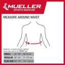 MUELLER Sports Medicine Lumbar Back Brace with Removable Pad, Ideal for Upper and Lower Back Pain, Relief & Support for Men and Women, Strains, Sciatica, Scoliosis