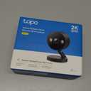 Tapo 2K+ Indoor/Outdoor Wired Security Camera - 2024 PCMag Editors' Choice, Person/Pet/Vehicle Detection, Baby Monitoring, Color Night Vision, Subscription-Free Local Storage or Optional Cloud, C120 (White)