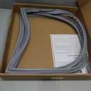 UPGRADED W10830162 Refrigerator Door Gasket Compatible with Whirlpool kitchen aid Refrigerator Door Gasket Replacement parts Gray Refrigerator Door Gasket WRF535SMBM00 Door Seal