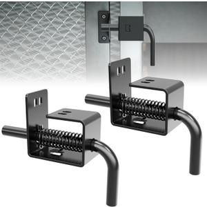 2 Pack Heavy Duty Trailer Gate Spring Latch Complete Kit 847 Replacement for Carry-On Trailer Ramp Gate Latch