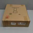 MUYE 11x14 Floating Frames Distressed Beige White Wood Pattern,Double Glass Picture Frame Set of 2 Display Any Size Photo up to 11x14,Wall Mount or Tabletop