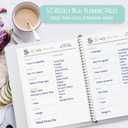 8.5 x 11 Waterproof Recipe Holder Holds 300 Recipes, Blank Recipe Book to Write in Your Own Recipes, Recipe Binder, Recipe Book Blank, Recipe Notebook, Cookbook Binder, Recipe Journal, Blank Cookbook