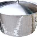 Insulated Stainless Steel Large Ice Bucket with Lid for Parties, Anchored Metal Ice & Beverage , Champagne Bucket for Extended Chill - 12-Quarts