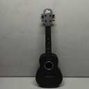 TOM 23" Carbon Fiber Concert Ukulele  Upgraded Ukelele Kit with Quick Locking Strap, Waterproof, Ultra-Lightweight (1.25 lbs), Ideal for Beginners, Professionals & Outdoor Adventures (Black)