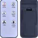 RETROSUN Replacement Remote Control for LivePure Bladeless Indoor/Outdoor Rechargeable Fan LP1700 LP1800 LP1780