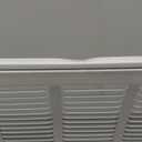 HVAC Premium 32" X 22" Steel Return Air Filter Grille for 1" Filter - Easy Plastic Tabs for Removable Face/Door - HVAC DUCT COVER - Flat Stamped Face - White [Outer Dimensions: 34 5/8"w X 24 5/8"h]