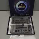 OneFish Screen Protector Privacy for iPhone 14 Pro Max/15 Plus, Anti Spy Private Tempered Glass Edge Protection, Dynamic Island Compatible with Installation Frame, 9H Glass Scratch Resistant, 2Pack