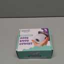 Child Safety Door Knob Cover (4 Pack) Hard-to-Remove Dual-Lock Door Handle Covers for Kids - Reusable Baby Proof Door Knob Locks - Installs Easily, No Tools Needed (White)