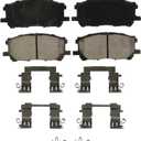 Wagner QS ZD1005 Disc Brake Pad Set, Chamfered Edges for Smooth, Quiet Stops, Fits 20042006 Lexus RX330, 20072009 Lexus RX350