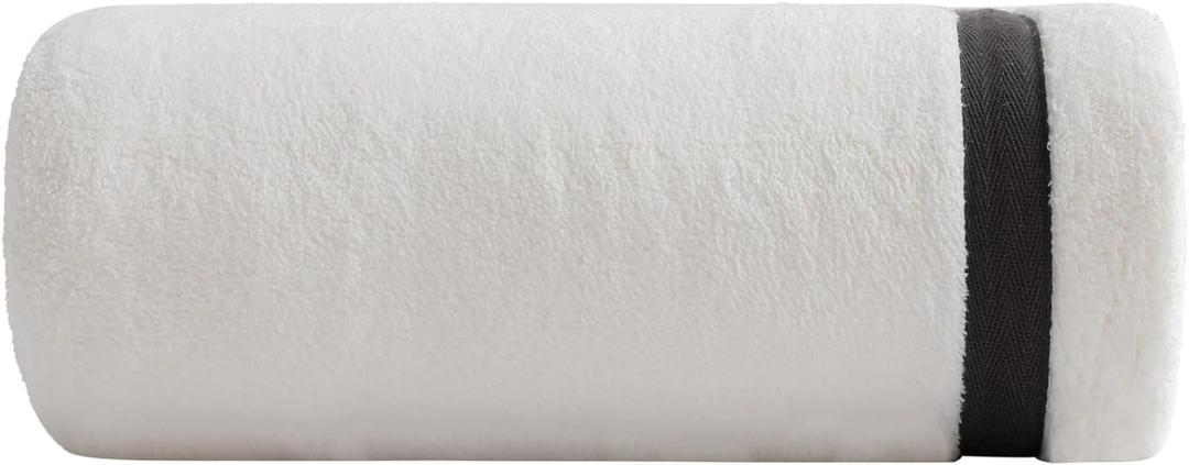 XIQ 40x80 Inches Bath Sheets Extra Large Bath Towels Set Super Soft Quick Dry Luxury Microfiber Shower Towels for Bathroom White,1PCS