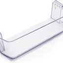 Upgraded W11366475 Refrigerator Door Shelf Bin Compatible with Whirlpool WRF767SDHZ04 WRF757SDHZ02 WRF767SDHZ00 WRF757SDHV04, W10728185 Refrigerator Trivet Door Shelf Left Door Shelves Replacement