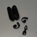 iLive Electronics 16mm Driver Clear Truly Wireless Open Ear Earbuds, Black, IAEBTO34B