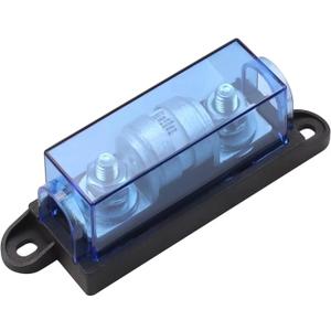 ZOOKOTO 250AC/DC250V Fuse Block 350A Class T Fuse Holder with 350 amp, Fits for Inverters and High- Power Appliances in Marine Boats, Cars, Trucks, RVs