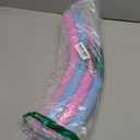 Beakabao Exercise Hoops Set for Kids(6 Parts), Weight and Size Adjustable Detachable Fitness Toys, Suitable for Gymnastics, Dance, Party, Games and Pet Training, 29 Inches (Blue+Pink)