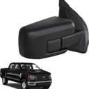 Marretoo for Ford F150 Right Passenger Side Door Mirror replacement for 2021 2022 2023 2024 2025 F-150 Accessories 7Pins Power Glass Temperature Sensor Heated Blind Spot Glass ML3Z17683UA RH