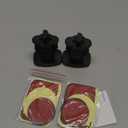 LISEN 2 Pack Magnetic Phone Holder for Your Car Magnet for Phone Car Mount Vent 6 Military Magnets Vent Cell Phone Holder Mount for Car Plate Fit All iPhone 17/16/15/14/13 Pro Max Plus Samsung S25 (Black)