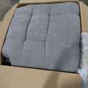 Garvee Power Lift Recliner Chair for Elderly, Oversized Standing Chair Recliner with Massage & Heat, Soft Padded Upholstery, Side Pocket & Cup Holders for Living Room, Bedroom, Grey