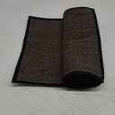 Artoid Mode Washable Non Skid Kitchen Rugs and Mats Doormat, Absorbent Door Mat Rugs for Kitchen Floor Front of Sink Hallway Black 17x60 Inch