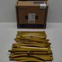 Wokceer Wedding Arch Backdrop Stand 7.2FT, 6FT Gold Metal Arch Stand Set of 2 for Birthday Party Wedding Ceremony Baby Shower Graduation Decoration