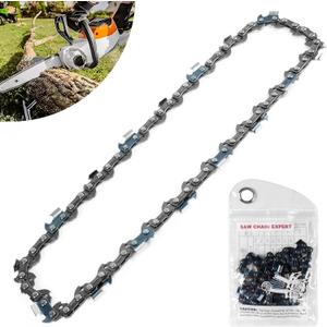 2 Pack 16 Inch Chainsaw Chain S56-3/8" LP Pitch, .050" Gauge, 56 Drive Links - Replacement for Craftsman CMECS600 S165, Ryobi RY3716, Homelite, Echo, Husqvarna & Poulan 16" Chainsaws
