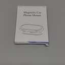 2-Pack Magnetic Phone Holder for Car DashStrong Magnet Magnetic Car Phone Holder Mount 4 Plate Phone Holders for Your Car Phone Mount for Car Dashboard Cell Phone Car Mount for iPhone Samsung (Black)