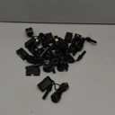 Weewooday Mini Digital Temperature Humidity Meters Gauge with Probe Gauge LCD Fahrenheit Display Thermometer Hygrometer for Incubator Reptile Plant Greenhouse Chicken Coop Garden(Black, 12 Pieces)