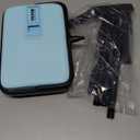 VEVOR Carpet Sweeper Manual, Floor Sweeper with 300 ml Dustbin Capacity Easy to Empty, 6.7 inch Cleaning Width for Home Office Carpets Pet Hair Dust, Blue