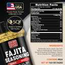 Fajita Seasoning Mix Spicy Ranch Seasoning Powder - Gluten Free & Low Sodium Mexican Seasonings Blend for Meat, Vegetables, Steak & Chicken Fajita. Hot Ranch Fajitas Seasonings Spices. Taco Mix. 5oz (EXP 01/02/27)