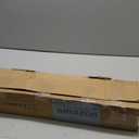 KAMANINA 1 Inch Double Curtain Rods 66 to 120 Inches (5.5-10 Feet) Telescoping Heavy Duty Drapery Rod for Windows 54 to 115, Netted Texture Finials, Antique Bronze