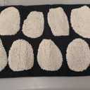 midgeog Black White Geometric Tufted Decorative Pillow 30x60