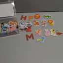 JoyCat Wooden Kids Magnets  26 Cute Animals, Alphabet Uppercase Letters, and 0-9 Numbers, Fridge Magnets for Toddlers, Fun Educational Spelling Learning Gift for Toddlers & Kids