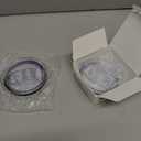 Tumbler Lid Replacement 2 Pack for 20 oz Tumblers - Compatible with Yeti Rambler & More 3.2" Mugs, Spill Proof and Splash Resistant Crystal Clear Sliding Lids, BPA-Free, Straw Friendly