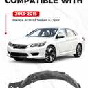 HECASA Fender Liner Compatible with 2013-2015 Accord