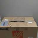 BestOffice | 13 Gallon Trash Can with Lid | Automatic Touchless Garbage Can | Odor Control | Modern Oval Design | Easy to Clean | Stainless Steel | Fits Any Kitchen, Bathroom, Office or Home