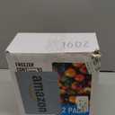 HOMETALL Freezer Storage Containers, [12 Pack-16 Oz] Airtight Plastic Food Storage Containers with Twist Top Lids, Soup, Meal Prep Containers | BPA Free | Stackable | Leakproof