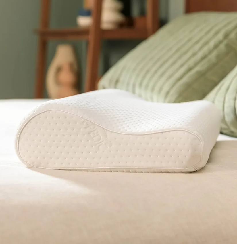 Tempur-Pedic TEMPUR-Ergo Neck Pillow, Medium Profile, White