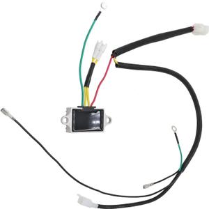 136-7879 Voltage Regulator with Harness E S Series 127-9219, Compatible with Exmark, For Toro, Replaces 136-7879-00