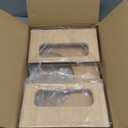 AmazerBath 7 Inches Bamboo Toilet Stool Squat for Adult, Foldable Squatting Potty Stools for Bathroom, 0.79" Thickness Poop Stool with Non-Slip Strip, Space-Saving, No Assembly Required, Natural Color