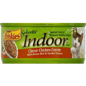 Friskies Nestle Purina Petcare 50215 Select Indoor Ocean Whitefish 24/5.5 oz Pack  BBD: 06-2028