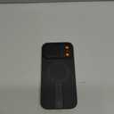 SURITCH for iPhone 17 Pro Max Case with Camera Control Cover, Camera Cover and Adjustable Kickstand, Compatible with MagSafe, Shockproof Bumper Protective Cases 6.9 Inch, Black