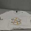 Atheist Logo Science Atom Symbol Question Everything T-Shirt T-Shirt, Size M