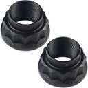 2Pcs Front & Rear CV Axle Nut Compatible with Toyota Lexus Scion,Spindle Nut Replace 90080-17238, 90177-22001