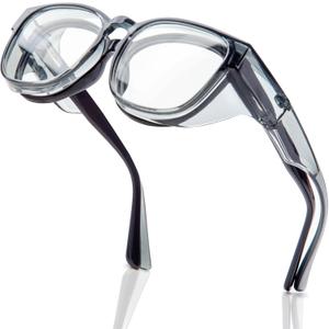LianSan Safety Glasses Over Eyeglasses for Women - Anti-Fog Goggles Fit Over Eyewear for ANSI Z87.1 Certified